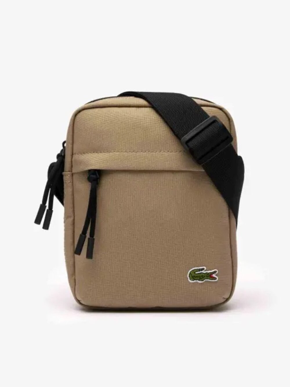 Lacoste Neocroc Vertical Camera Bag - Viennois Beige NWT